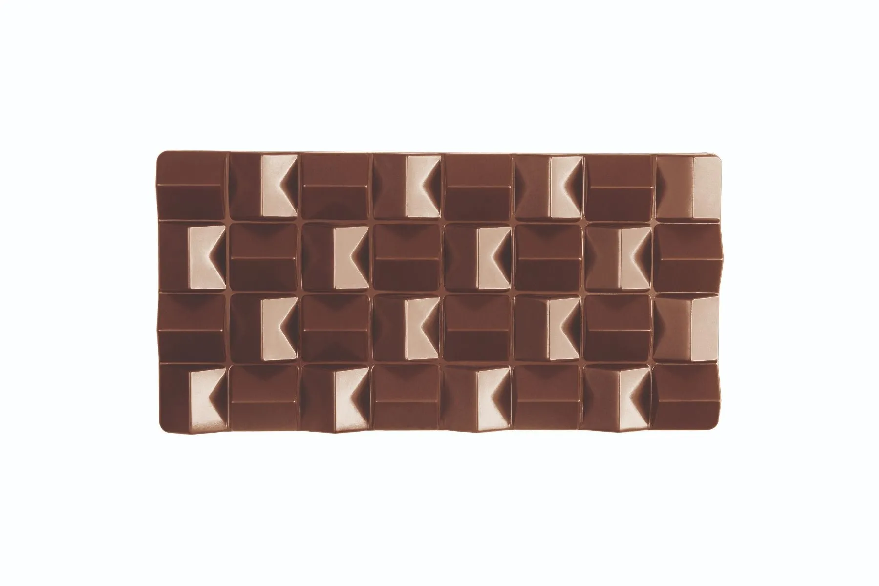 Molde de policarbonato tableta chocolate Pixie de Pavoni PC5012