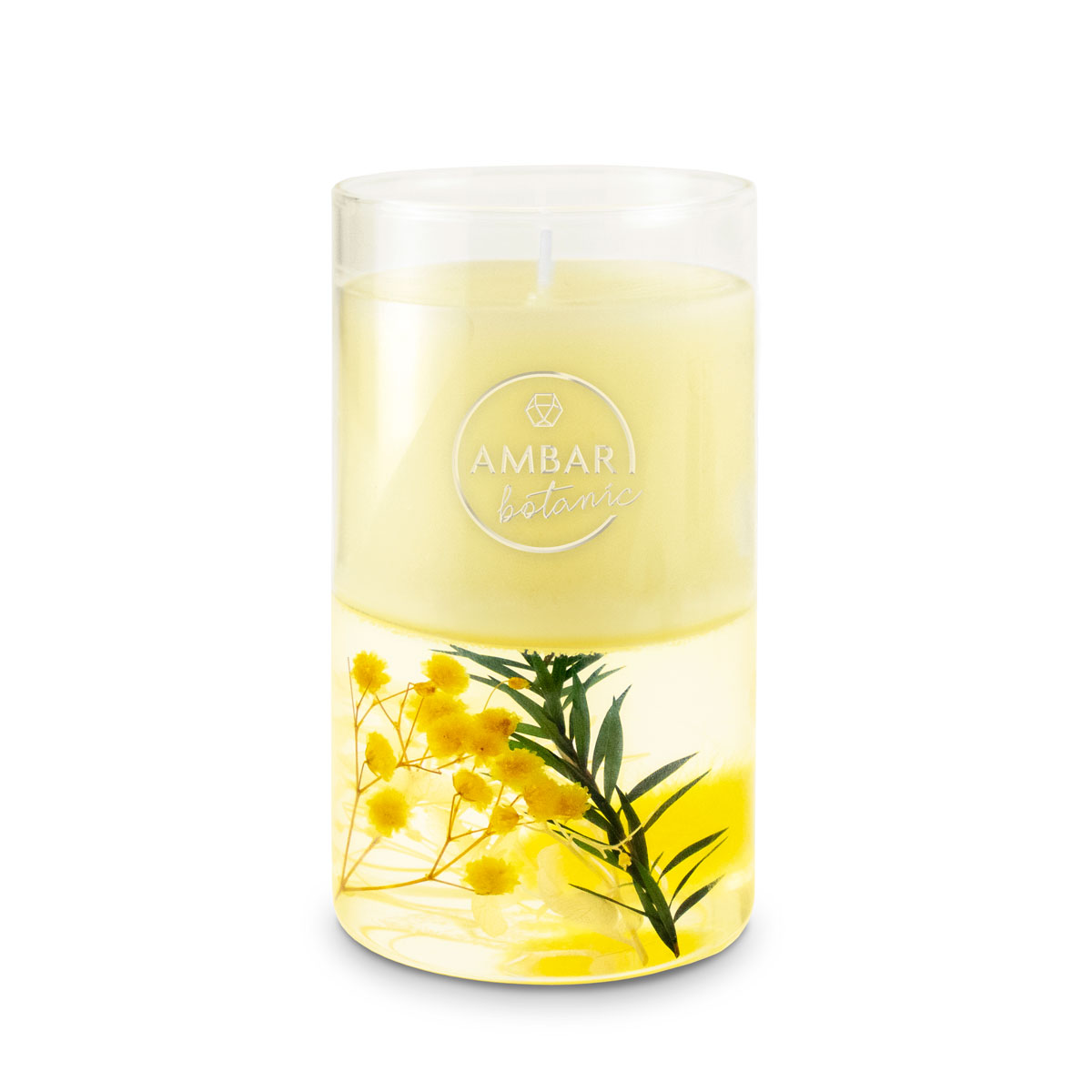 Vela Jazmín Blanco 130 gr Ambar Botanic