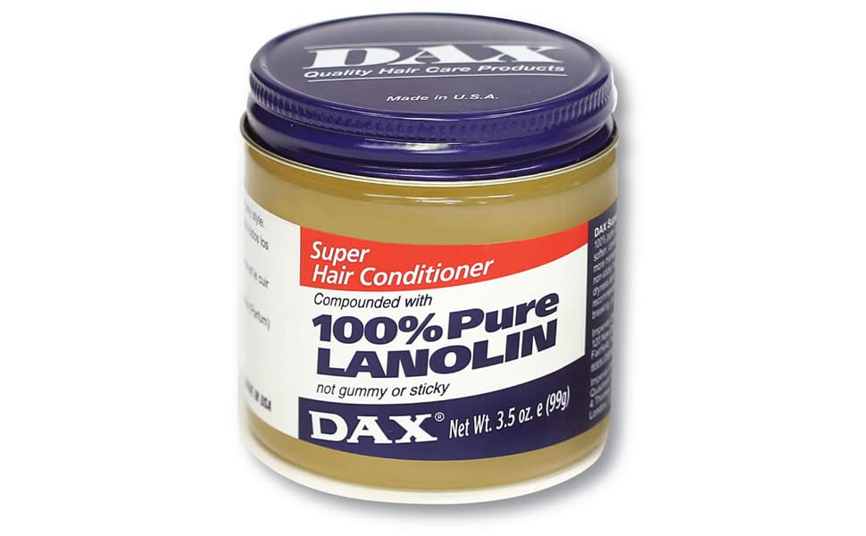 CERA PARA PEINADO ACONDICIONADORA CON LANOLINA 100% PURA super 100% pure lanolin DAX