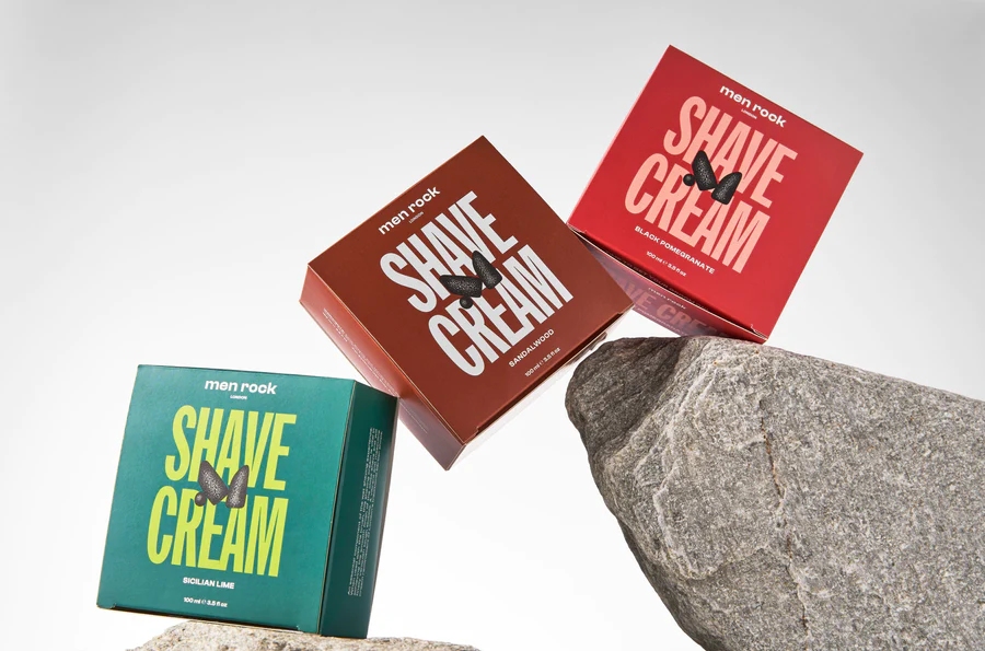 CREMA o JABON DE AFEITAR TRADICIONAL MEN ROCK