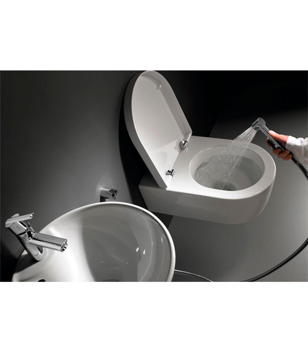 KIT BIDET HIGIENE CON LLAVE DOBLE EN LINEA