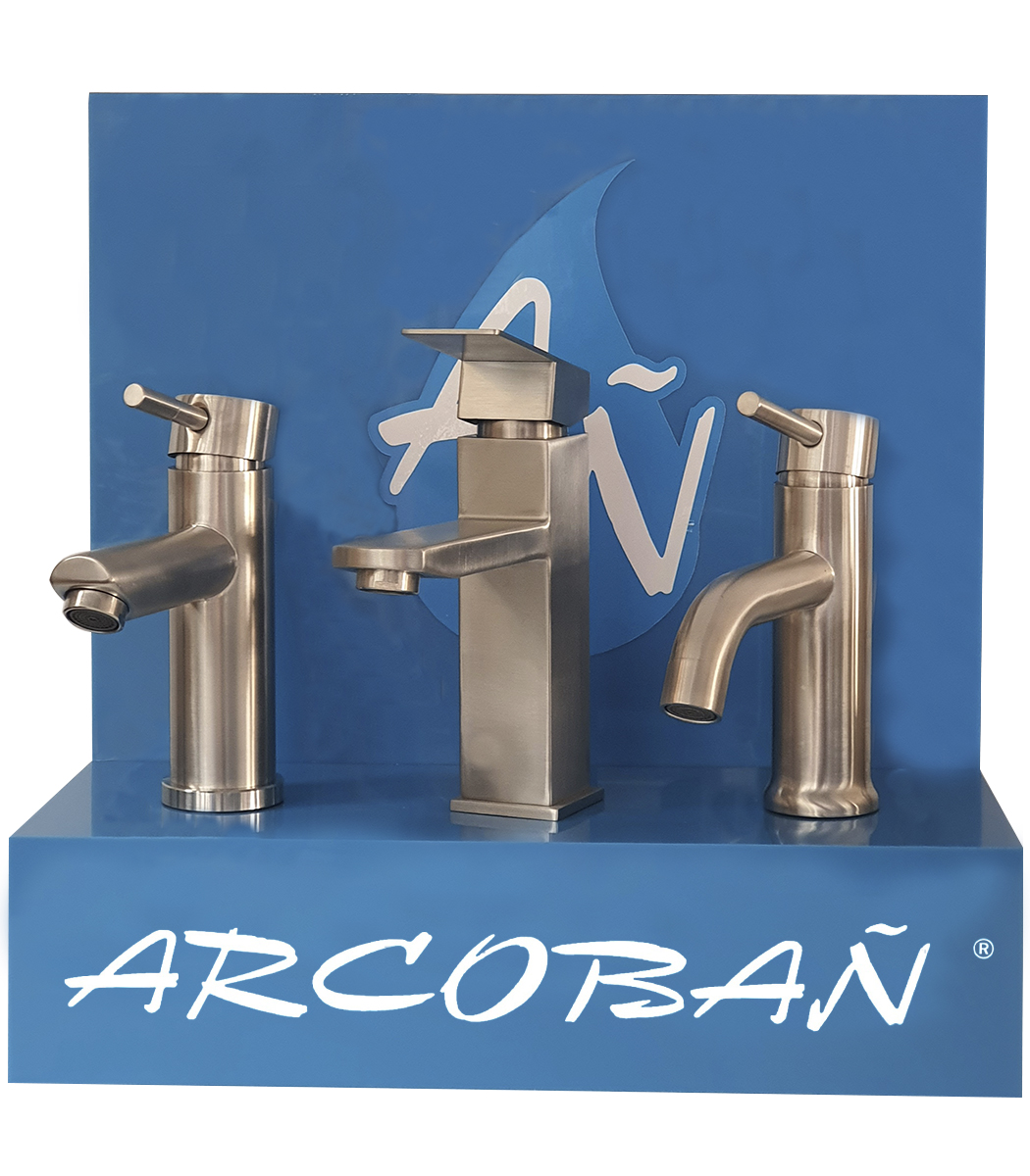 MONOMANDO LAVABO ACERO I. RECTO